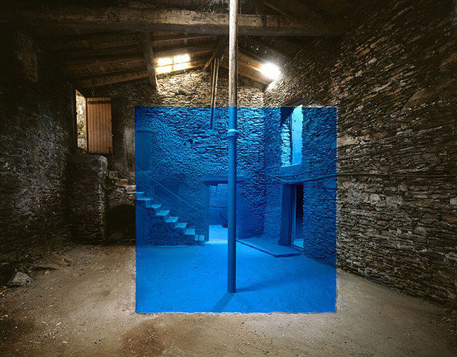 Anamorphic-color Illusions by Georges Rousse 2